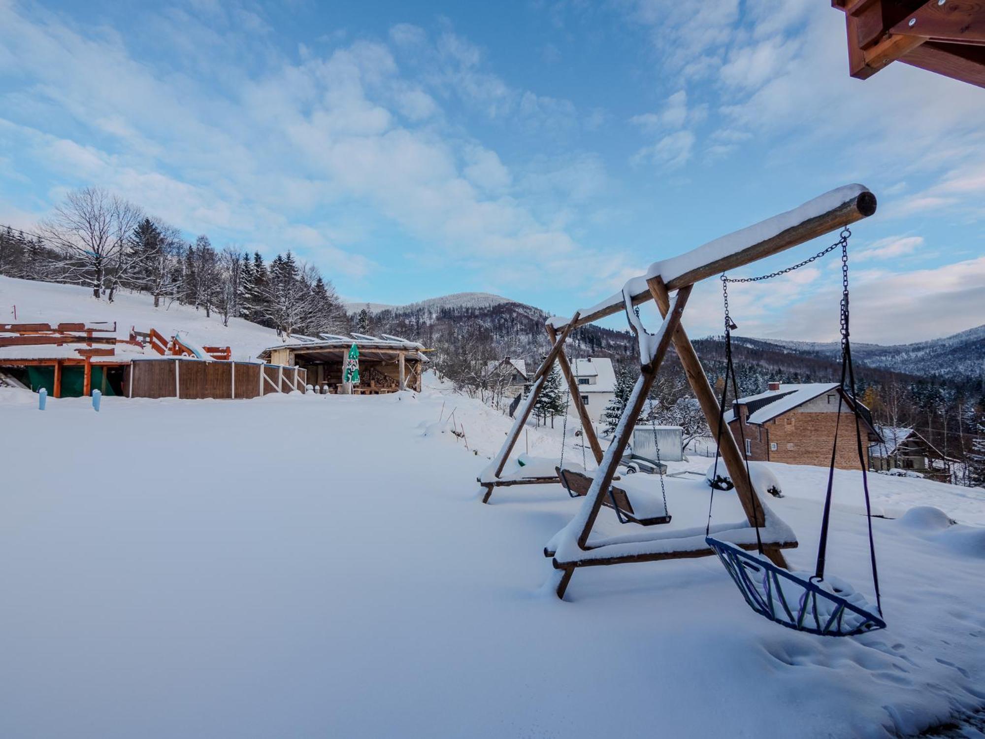 Villa Gazdowka Na Mosornym Groniu Zawoja Exterior foto