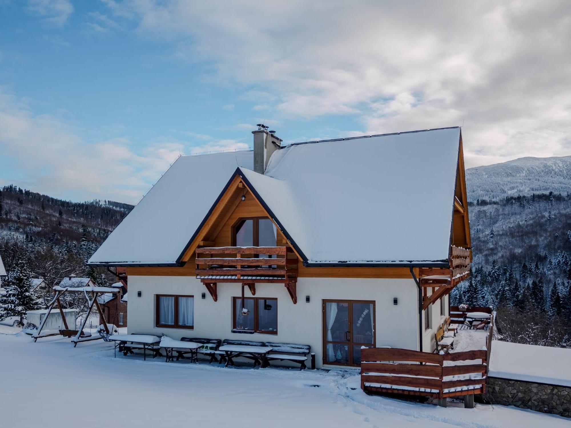 Villa Gazdowka Na Mosornym Groniu Zawoja Exterior foto
