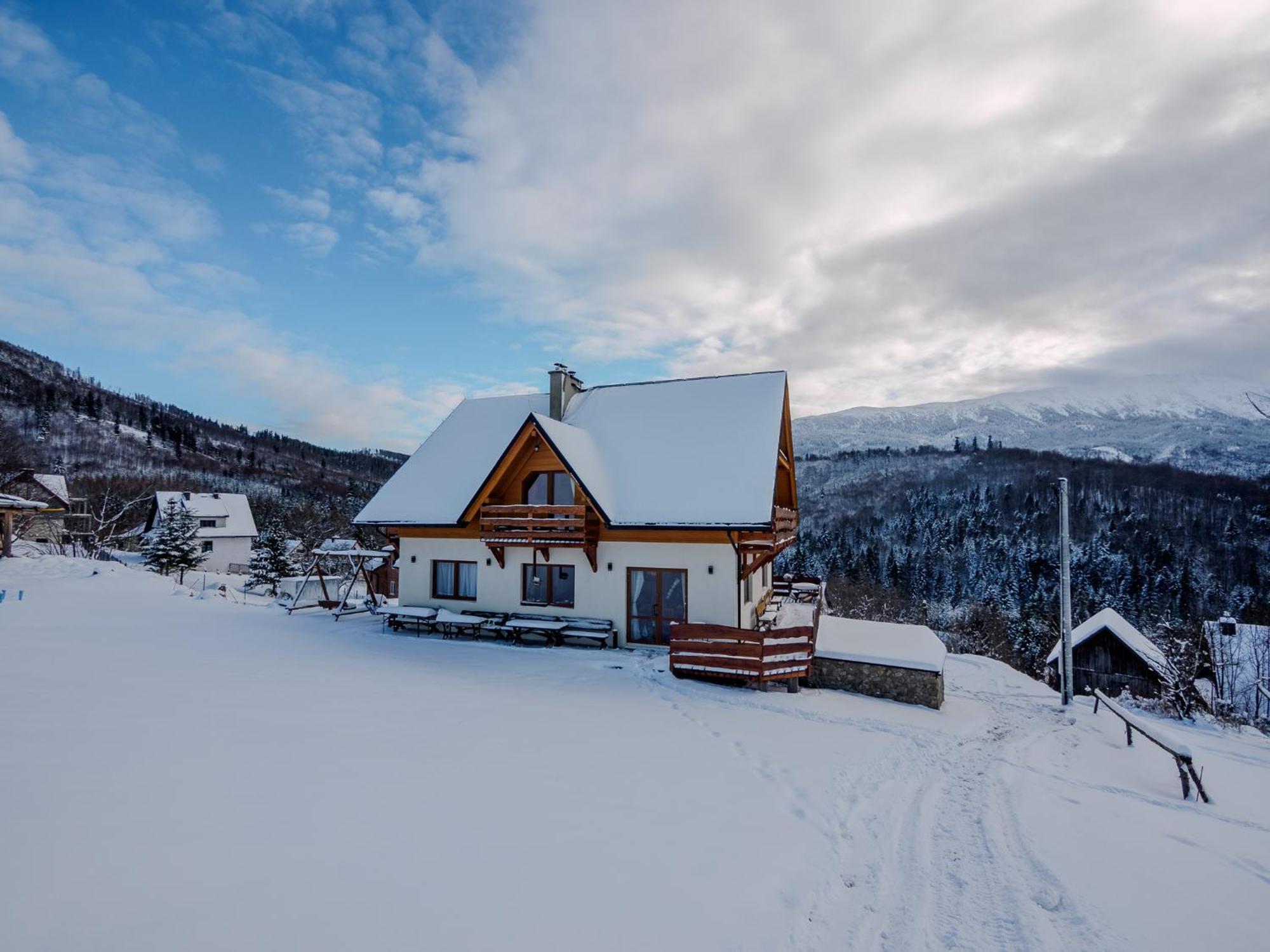 Villa Gazdowka Na Mosornym Groniu Zawoja Exterior foto